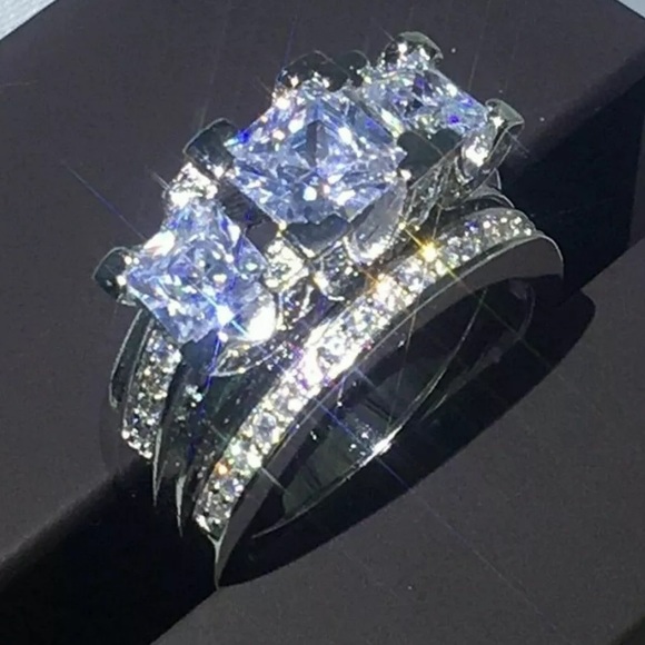 Jewelry - Women’s Wedding Engagement Ring & Band NWT